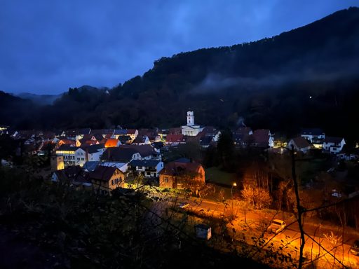 Rinnthal bei Nacht